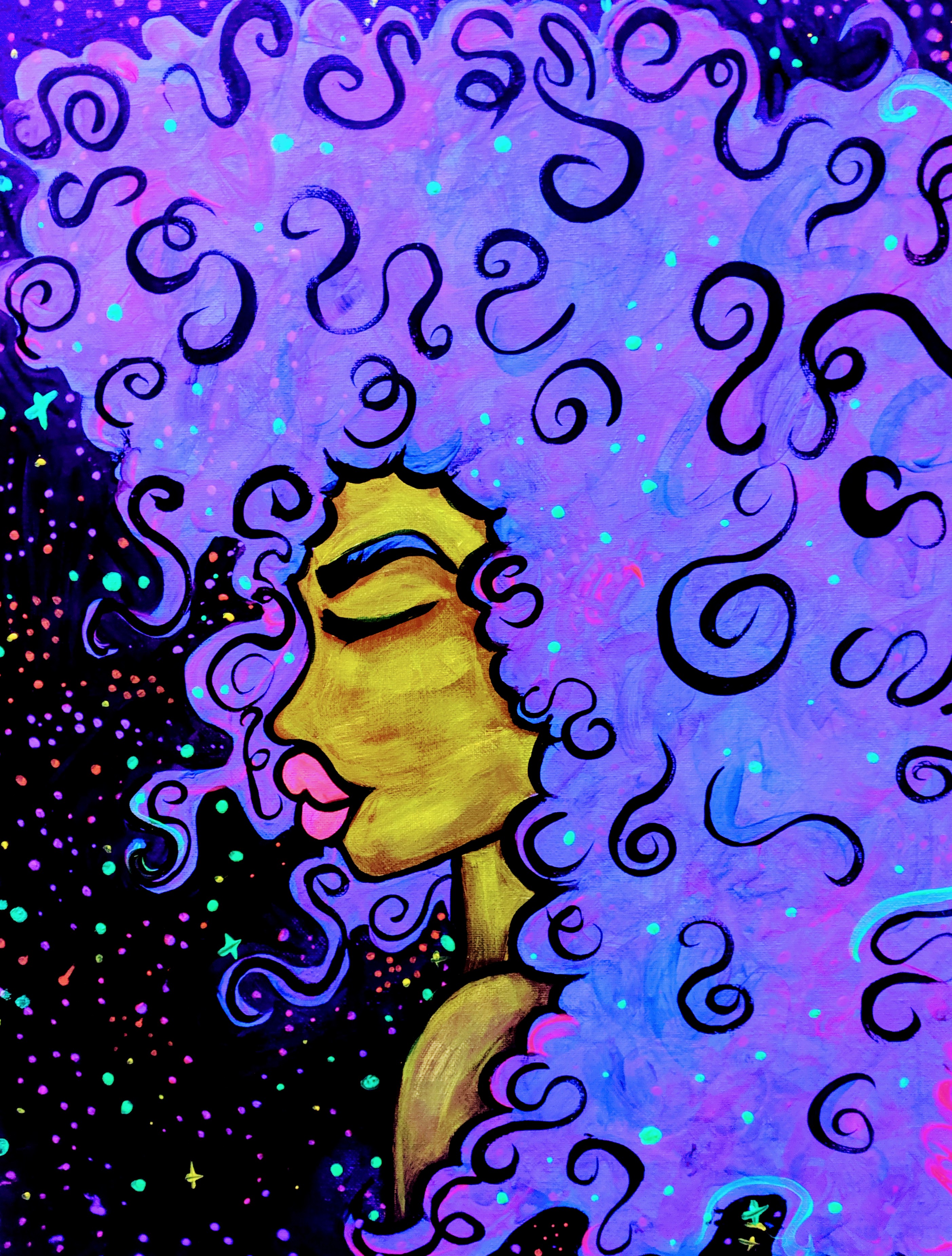 BLACK LIGHT - Beautiful Curls